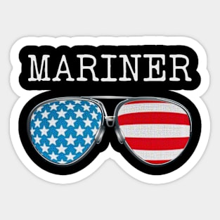 USA PILOT GLASSES MARINER Sticker